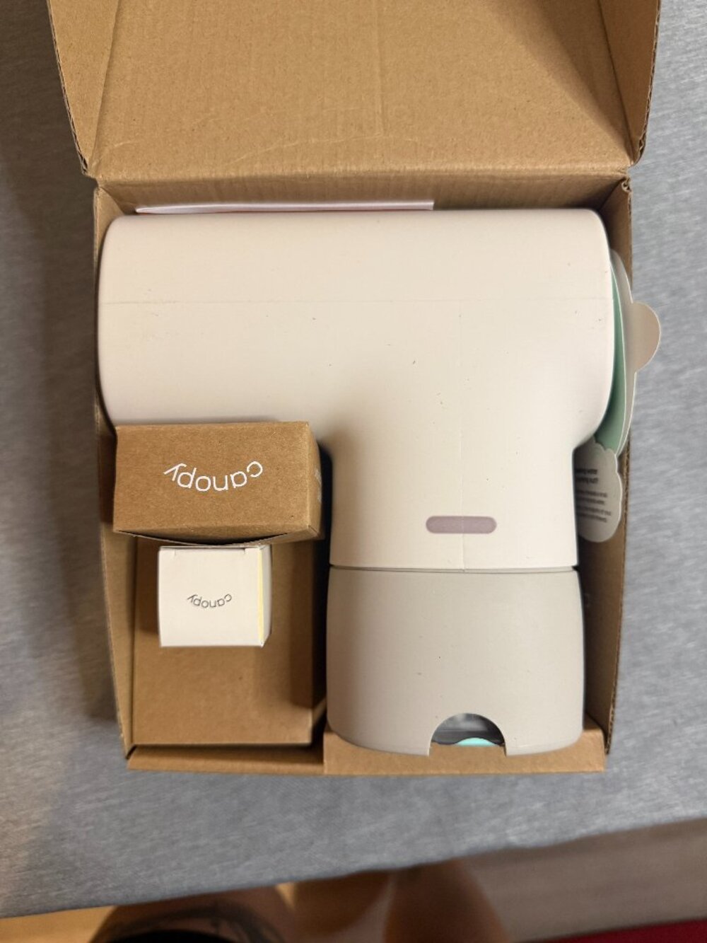 Canopy 2-in-1 Bath Tub Filter White New Open Box w/ Calm Essential Oil